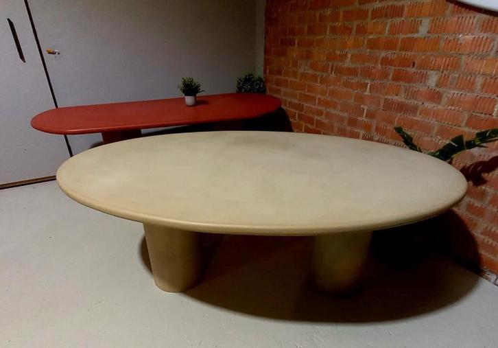 Showroom Mortex eettafel - Ovaal - 200x120, Maison & Meubles, Tables | Tables à manger, Neuf, 100 à 150 cm, 200 cm ou plus, Cinq personnes ou plus