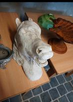 Mooi steenen paard voor buiten te koop, Tuin en Terras, Tuinbeelden, Ophalen, Zo goed als nieuw
