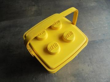 Lego Storage Box with Handle (zie foto's) 2, Enlèvement ou Envoi, Utilisé, Lego