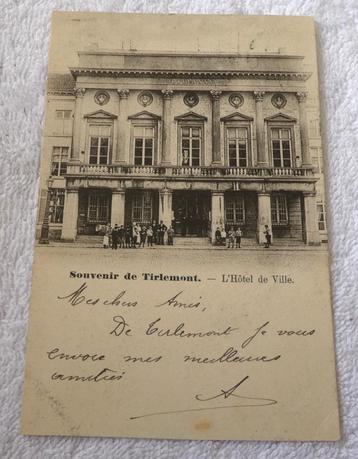 carte postale de la mairie de Tienen, Enlèvement ou Envoi
