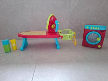 Kit de repassage avec petite machine à laver et ses accessoi, Enlèvement, Utilisé