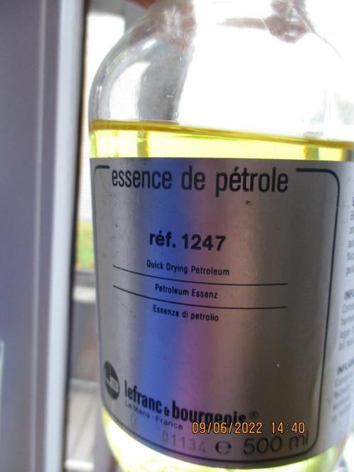 Essence de pétrole. Réf.1247. Olieverfmedium., Hobby en Vrije tijd, Schilderen, Zo goed als nieuw, Olieverf, Ophalen