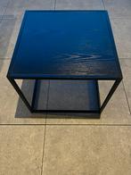 Petite table d'appoint noire, Comme neuf, 50 à 100 cm, 50 à 100 cm, Enlèvement