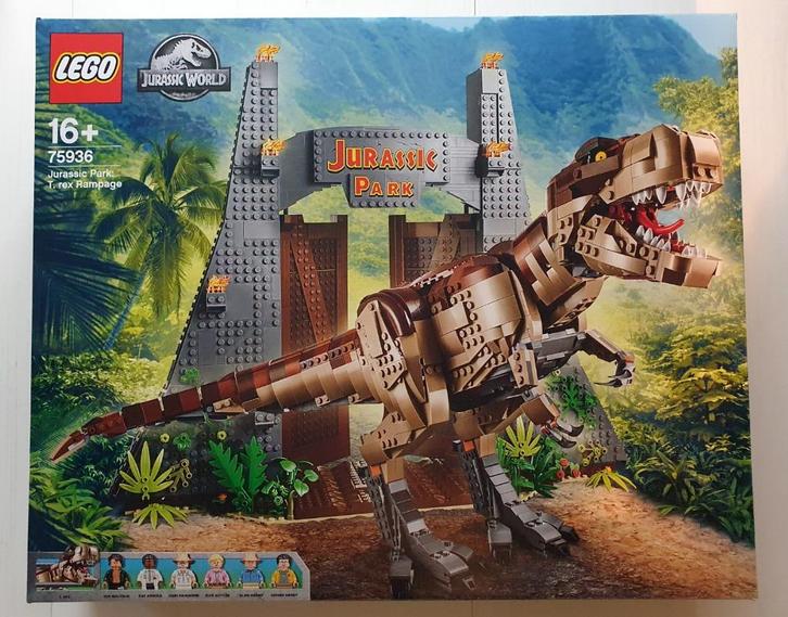 LEGO 75936 Jurassic Park: T-Rex Rampage | NIEUW, Kinderen en Baby's, Speelgoed | Duplo en Lego, Nieuw, Lego, Complete set, Ophalen of Verzenden