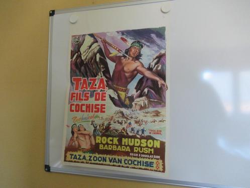 Affiche du film TAZA SON OF COCHISE, Collections, Posters & Affiches, Comme neuf, Cinéma et TV, A1 jusqu'à A3, Rectangulaire vertical