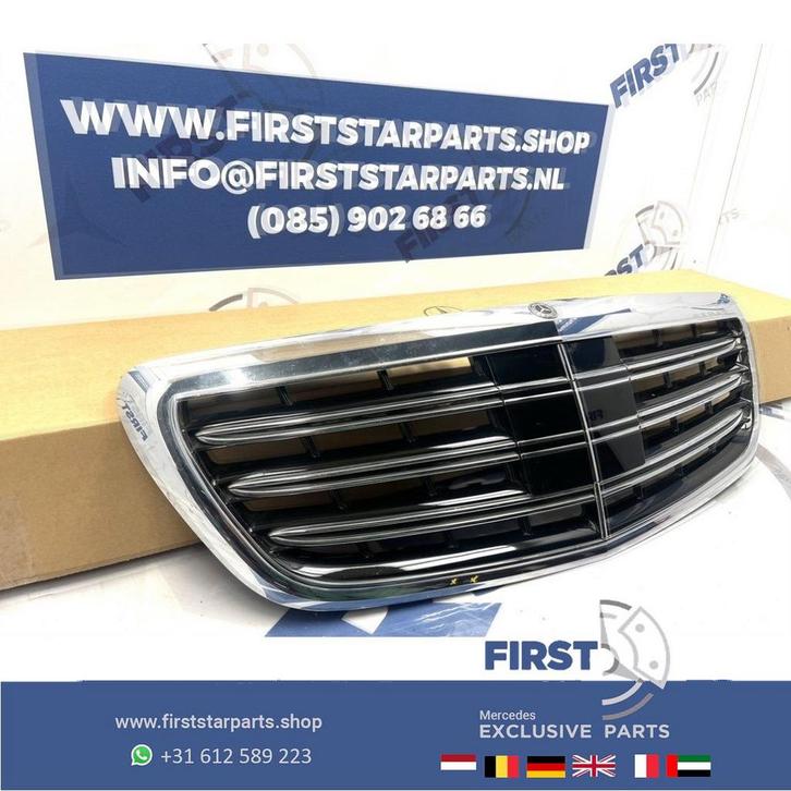 W213 GRIL Mercedes E Klasse 2018 bumper grille distronic EKl, Auto-onderdelen, Overige Auto-onderdelen, Mercedes-Benz, Gebruikt