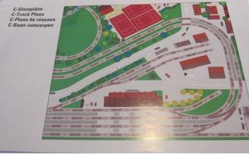 marklin boek met C rail baanontwerpen, Hobby en Vrije tijd, Wisselstroom, Zo goed als nieuw, Märklin, Boek, Tijdschrift of Catalogus