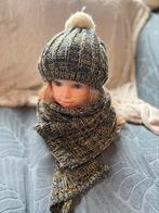 Muts en sjaal meisjes, Kinderen en Baby's, Ophalen of Verzenden, Zo goed als nieuw, Muts