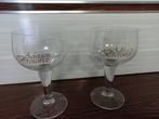 2 glazen adriaen brouwer, Verzamelen, Ophalen of Verzenden