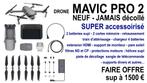 DRONE DJI MAVIC PRO 2 - SUPER KIT, DRONE, Enlèvement ou Envoi, Neuf