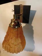 Wandlamp, verlichtingsarmaturen, lampen, ophanging, Ophalen of Verzenden, Zo goed als nieuw, Glas
