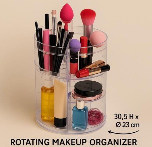 Roterende make-up organizer van VSL, Handtassen en Accessoires, Uiterlijk | Cosmetica en Make-up, Nieuw, Accessoires, Gehele gezicht