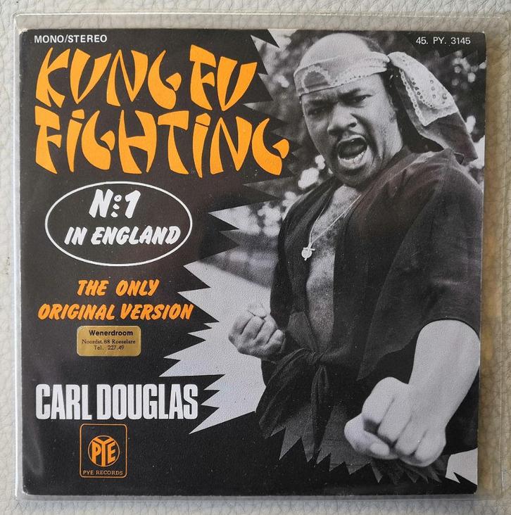 Carl Douglas - Kung Fu Fighting / 7", Single, Funk, Disco., Cd's en Dvd's, Vinyl Singles, Zo goed als nieuw, Single, Overige genres