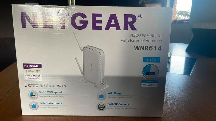 NETGEAR WNR614, Informatique & Logiciels, Commutateurs réseau, Enlèvement ou Envoi
