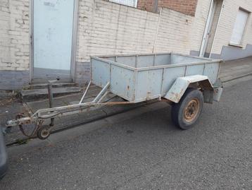 Enkelassige aanhangwagen  beschikbaar voor biedingen