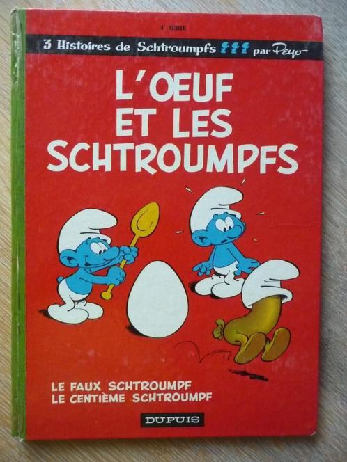 Les Schtroumpfs - T4 - L'Oeuf et les Schtroumpfs - EO, Boeken, Stripverhalen, Gelezen, Eén stripboek, Verzenden
