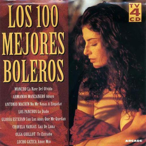 Los 100 Mejores Boleros (4CD), CD & DVD, CD | Classique, Enlèvement ou Envoi