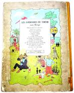 Tintin Au Pays de l'or noir / B4 1950, Eén stripboek, Ophalen of Verzenden, Gelezen, HERGE