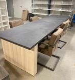 Lange tafel + 4x stoelen te koop voor maar €400, Huis en Inrichting, Bureaus, Ophalen, Nieuw