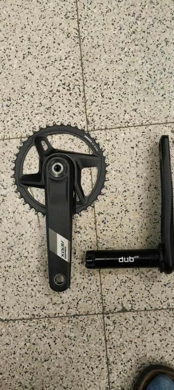 Sram Apex cranckstel 1x12, Pédalier ou Pédales, Enlèvement ou Envoi, Vélo de course, Comme neuf