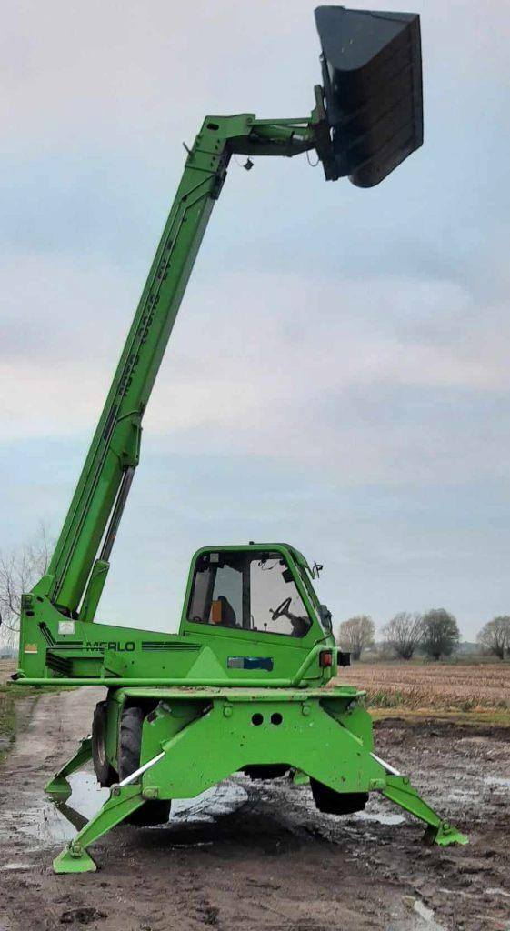 Merlo roterende verreiker, Zakelijke goederen, Machines en Bouw | Kranen en Graafmachines, Verreiker, Ophalen