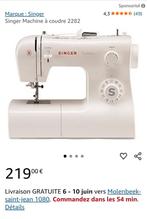 Singer naaimachine- Vaste prijs, Ophalen, Zo goed als nieuw, Naaimachine, Singer