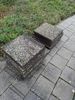 Grindtegels gratis af te halen (+- 60 stuks), Ophalen, Gebruikt, 10 m² of meer, Terrastegels