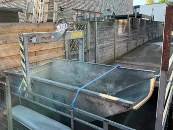 Kraancontainer kantelbaar, merk Lombardini 2000kg Galva beschikbaar voor biedingen