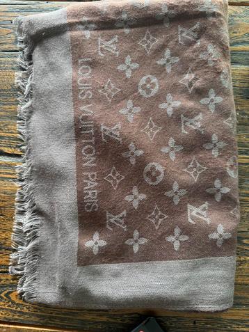 Superbe écharpe Louis Vuitton de 180 cm de long, Enlèvement ou Envoi, Comme neuf, Pashmina