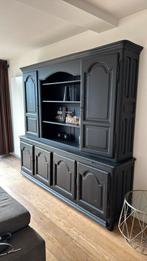 Grote wandkast, Huis en Inrichting, Ophalen, 200 cm of meer, Eikenhout, Landelijk