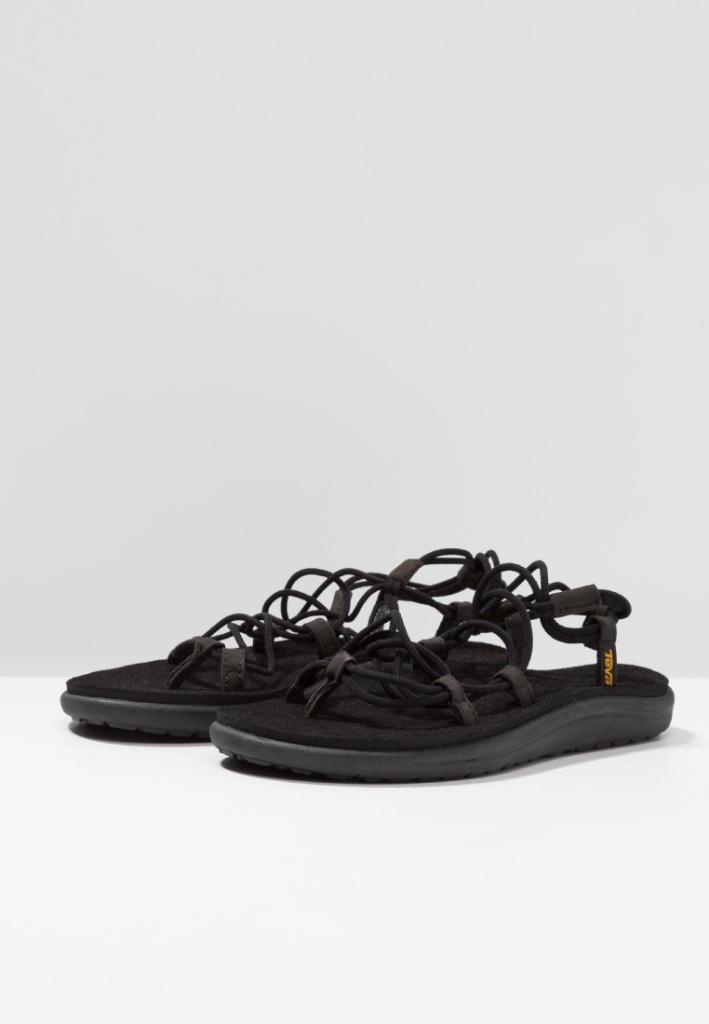 Teva VOYA INFINITY - Outdoor sandalen - Black - Maat 41, Kleding | Dames, Schoenen, Zo goed als nieuw, Sandalen of Muiltjes, Zwart