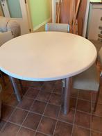 Ronde tafel uitschuifbaar 50€, Maison & Meubles, Enlèvement ou Envoi, Utilisé