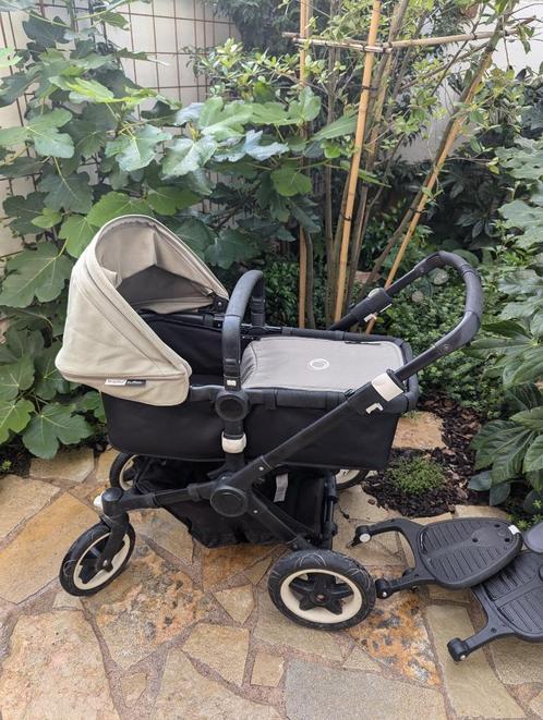 Bugaboo kinderwagen, Kinderen en Baby's, Kinderwagens en Combinaties, Gebruikt, Kinderwagen, Bugaboo, Met reiswieg, Verstelbare duwstang