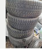 banden bridgestone 195/65/15 +2 velgen peugeot/ford/, Ophalen, Gebruikt, 15 inch, Winterbanden
