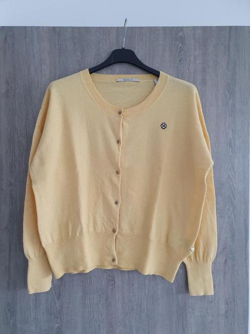 Gele cardigan Scotch&Soda, Kleding | Dames, Truien en Vesten, Maat 36 (S), Geel, Ophalen of Verzenden