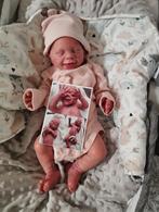 silicone reborn baby met armaturen en certificaat, Verzamelen, Poppen, Ophalen of Verzenden, Nieuw, Babypop, Levensecht of Reborn