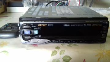 autoradio: Radio/cassette/CD-speler ALPINE TDA 7570R.