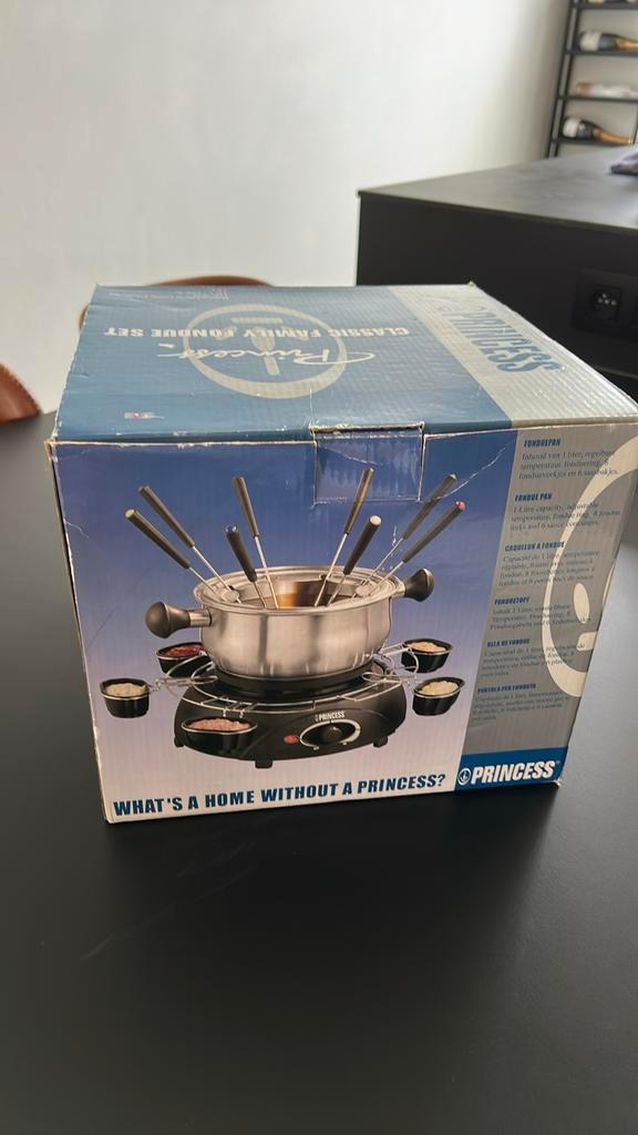 Princess fondue toestel, Elektronische apparatuur, Gourmetstellen, Nieuw, Ophalen