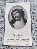 Bidprentje, Verzamelen, Bidprentjes en Rouwkaarten, Ophalen of Verzenden, Bidprentje