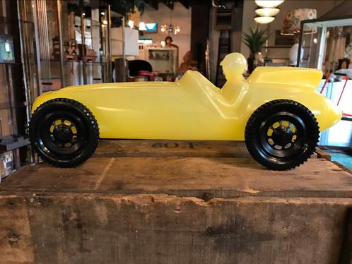 Racer vintage en plastique avec pilote Sepmobil, Collections, Jouets, Utilisé, Enlèvement ou Envoi
