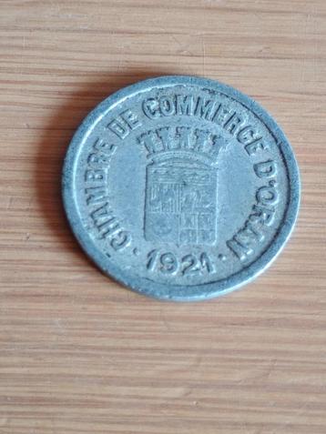 ORAN 5 Centimes 1921 - Frans Noodgeld beschikbaar voor biedingen