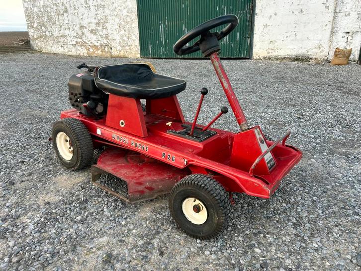 Tracteur tondeuse Wheel horse de 1974 etat top, Tuin en Terras, Zitmaaiers, Zo goed als nieuw, Minder dan 90 cm, Opvangbak, Ophalen