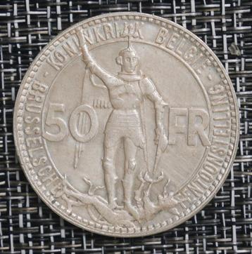 50 Francs België 1958 