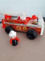 Vintage Fisher Price brandweerwagen 1968, Enlèvement ou Envoi, Comme neuf