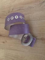 Paarse broeksriem dames, Kleding | Dames, Riemen en Ceinturen, Ophalen, 5 cm of meer, Heupriem, Zo goed als nieuw