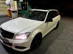 Mercedes C220 CDI, Auto's, Mercedes-Benz, Achterwielaandrijving, 4 cilinders, Wit, Leder