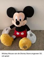 Mickey Mouse van de Disney store 50 cm, Comme neuf, Peluche, Mickey Mouse, Enlèvement ou Envoi