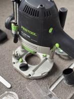 Festool bovenfrees OF1400 EBQ plus  met frezen en toebehoren, Doe-het-zelf en Bouw, Gereedschap | Freesmachines, Ophalen, Nieuw