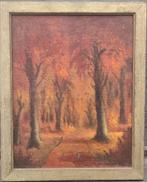 huile sur panneau sous bois signe maurice fourneau, Ophalen of Verzenden