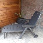 2 ligstoelen, Tuin en Terras, Ligbedden, Ophalen, Gebruikt